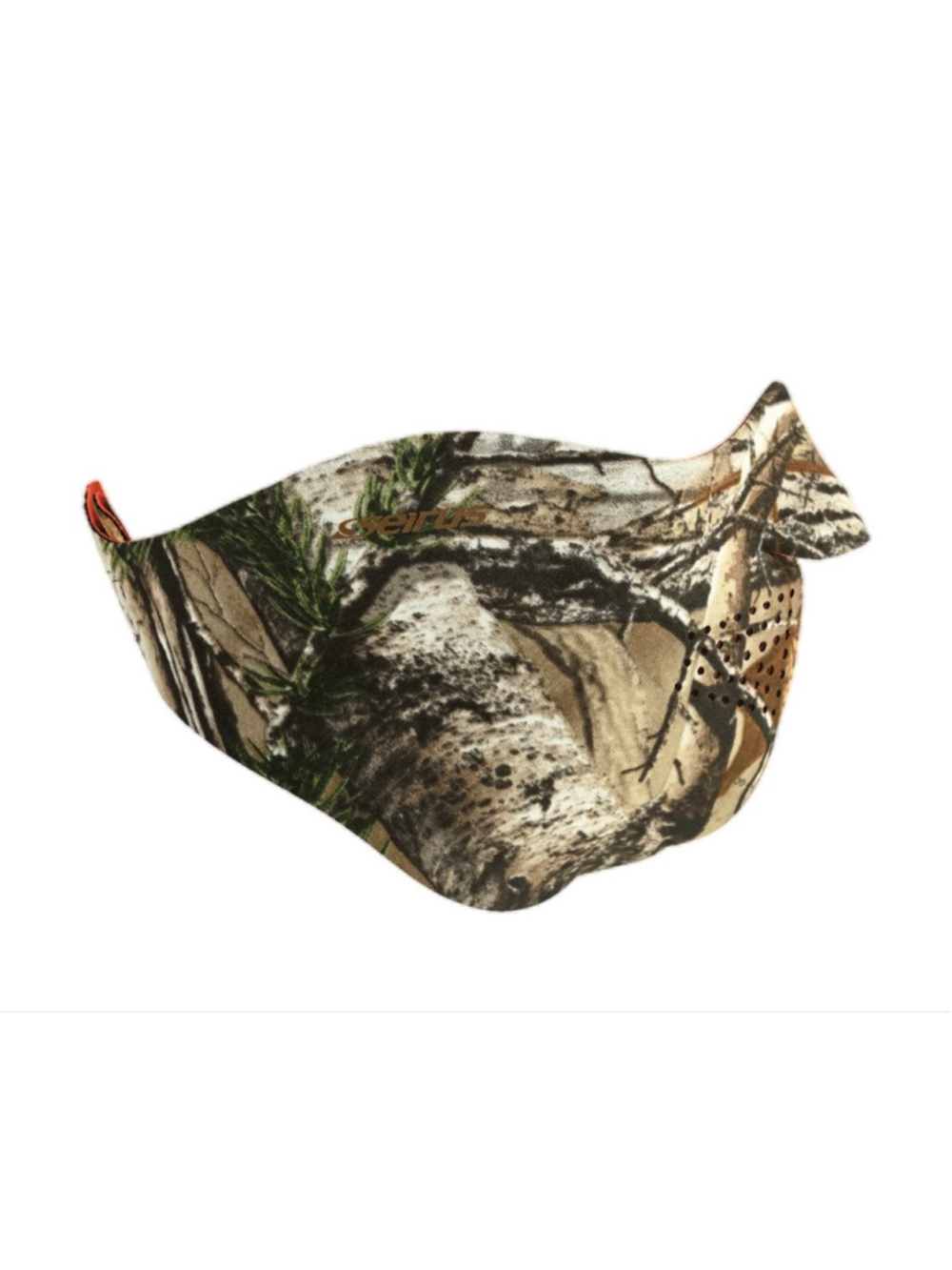 Seirus Camo Face Mask Small Brown Green